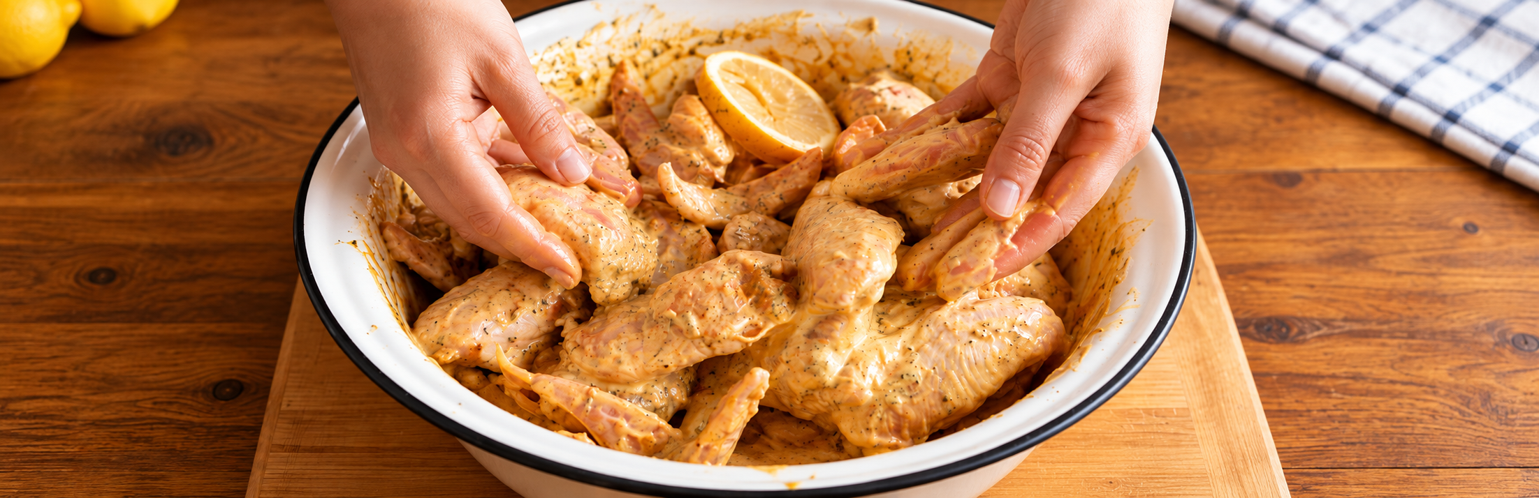 Pollo Friko con adobo húmedo